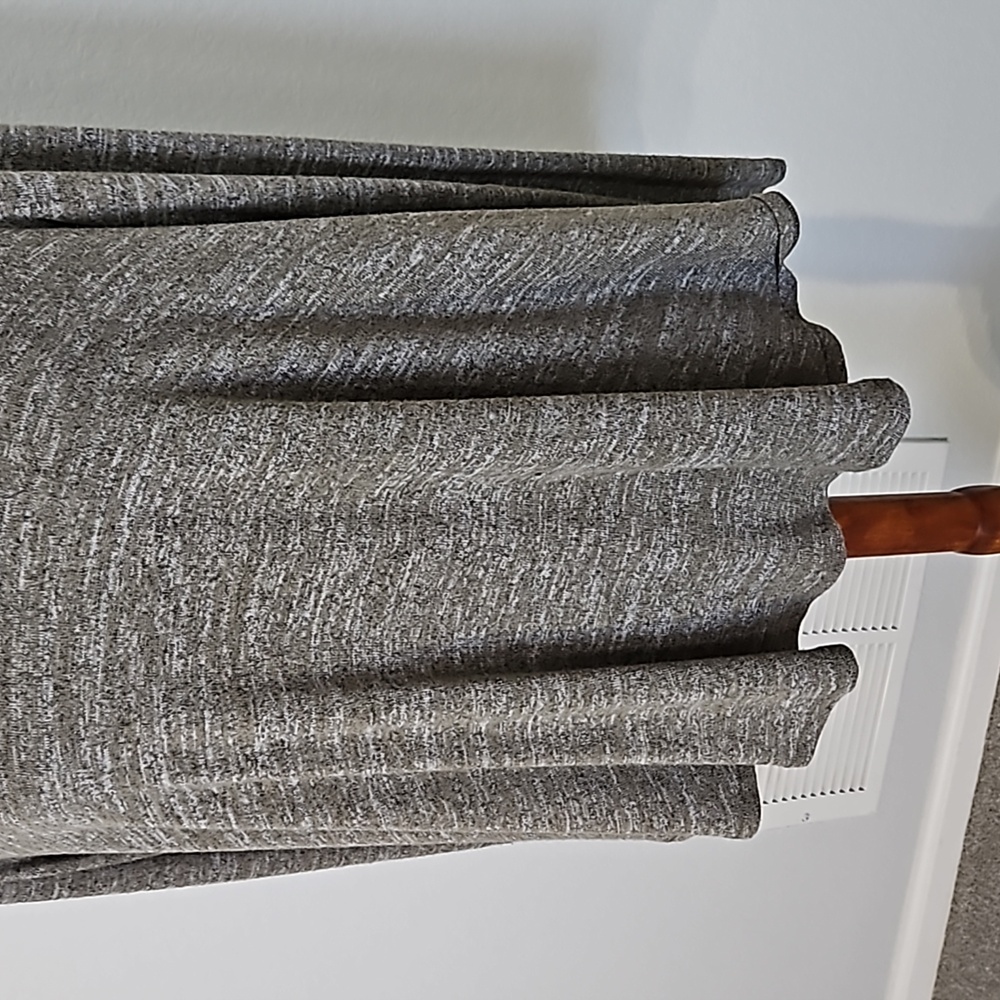 Aerie Long Sleeve Tight Knit Flowy V-neck Top Heather Green XS - Picture 10 of 13